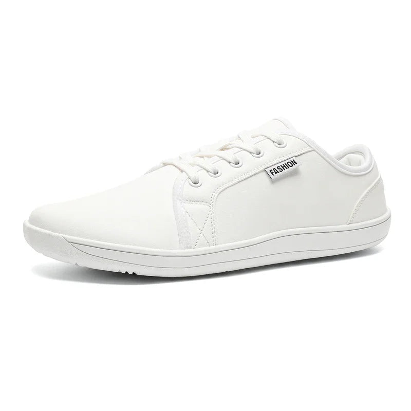 The Wide Toe BareFlex™ Leather Sneaker