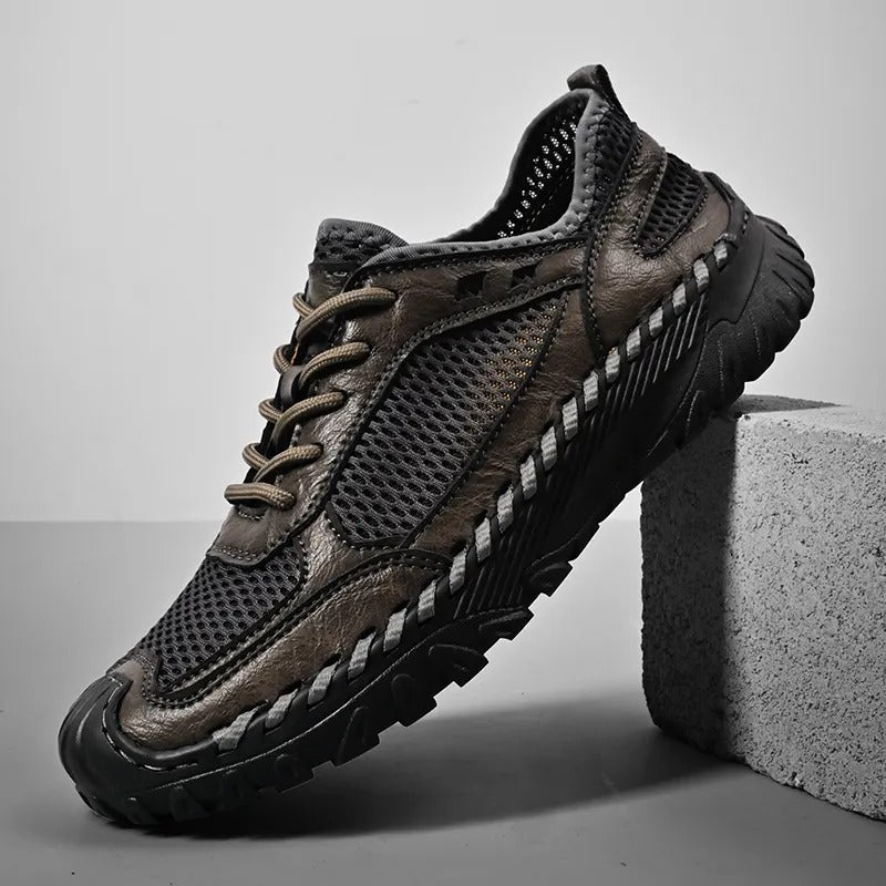 Leather Outdoor Sneakers